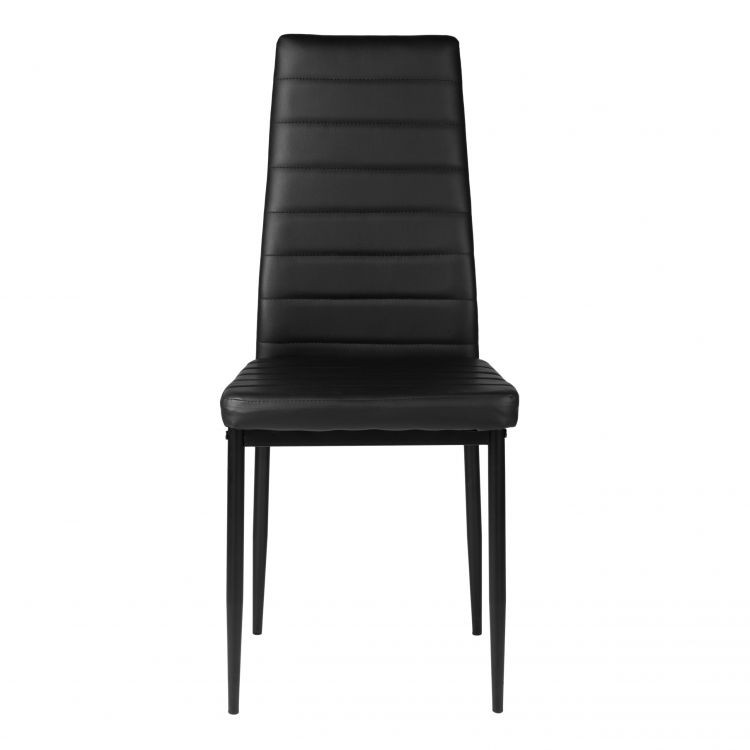 Trpezarijske stolice set 4 kom Tami full black