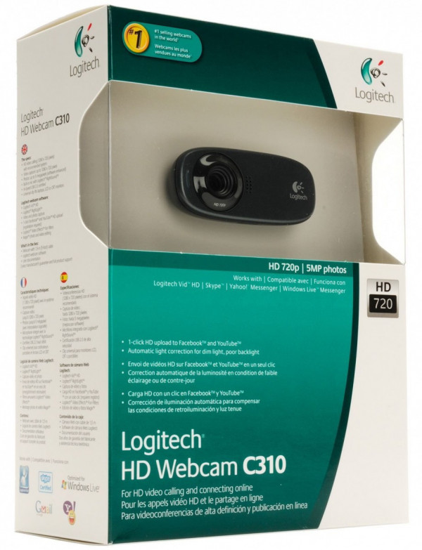 Web kamera Logitech HD C310 5Mpix 960-001065