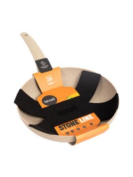 Tiganj duboki 26cm Stone Line Texell TPSL-D26 + GRATIS PODMETAČ / ŠTITNIK ZA TIGANJE