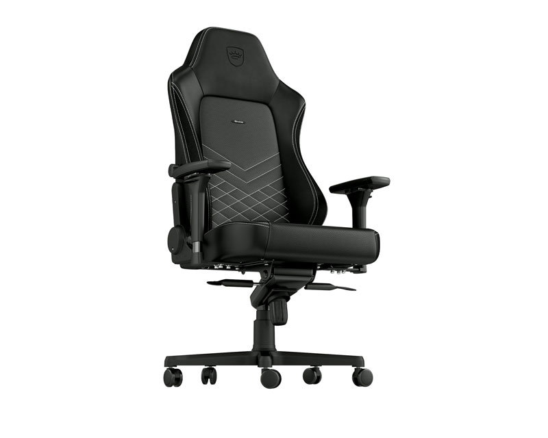 HERO Gaming stolica crno-platinum bela
