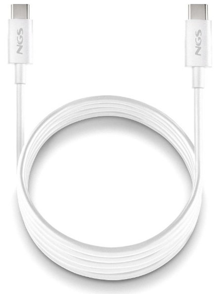 NGS Cable Charging Zyro 60W 1M USBCC White