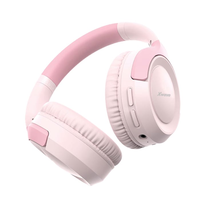 Stereo Bluetooth slušalice sa mikrofonom MX100 roze