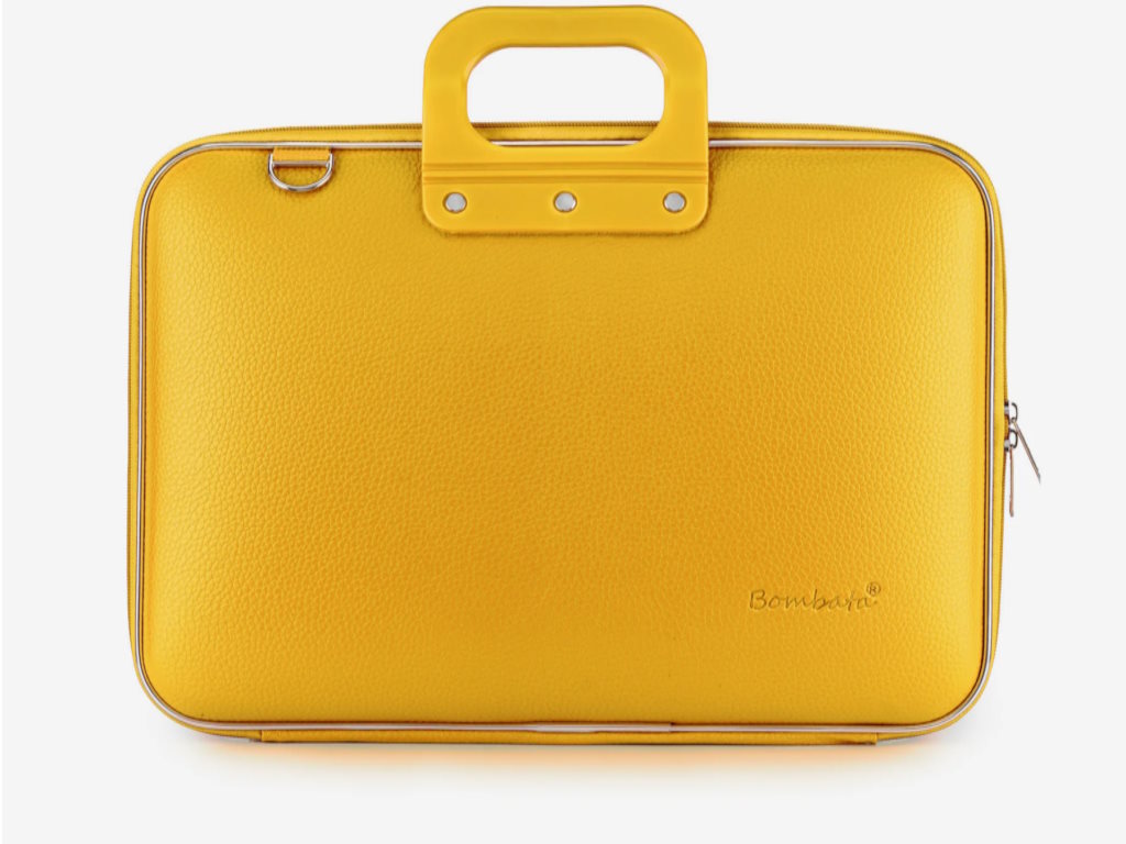 Torba BOMBATA Classic Vinil 15" Saffron Yellow/Žuta
