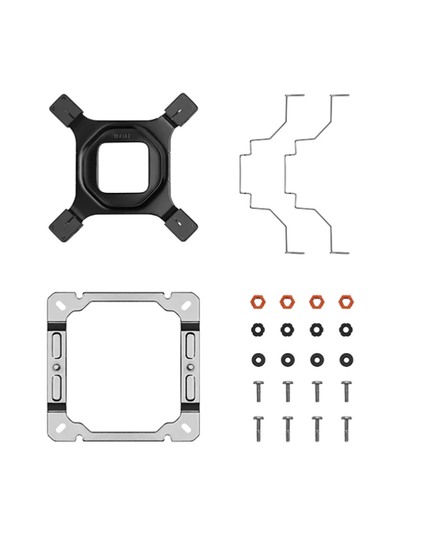 CPU Hladnjak DeepCool AK400 CRNI, 4 HeatPipe , R-AK400-BKNNMN-G-1