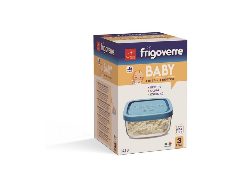 Posuda staklena BORMIOLI Frigoverre system 3/1 34,5 cl 13x10 cm 335170G
