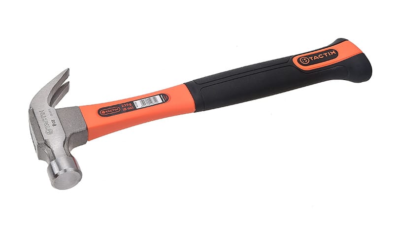 TACTIX Tesarski čekić 450g, fiberglas drška TX221005