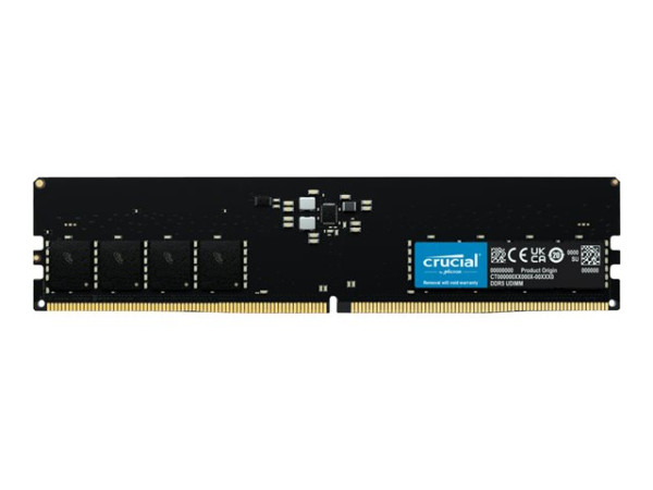 RAM DDR5 Crucial 16GB C46 5600MHz CT16G56C46U5T Tray