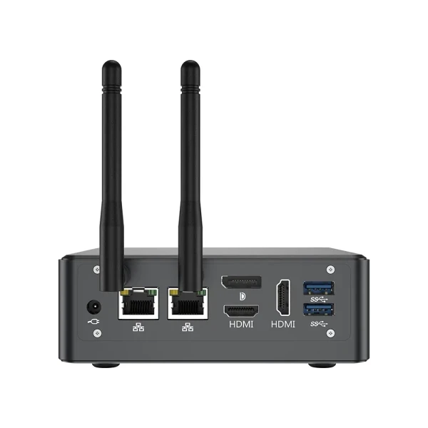 Mini PC Zeus MPI12 Intel i7-1255U 10C 4.7 GHz/DDR4/M.2/LAN/Dual WiFi/BT/HDMI/DP/Tip C power