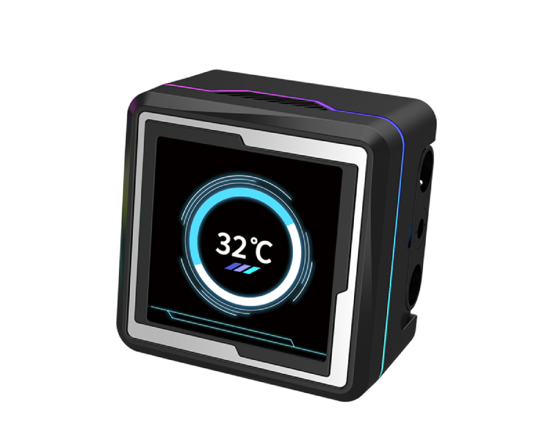 LM360 ARGB CPU LIQUID COOLER WITH ANIMATION DISPLAY - Vodeno hlađenje crno (LM360BK) F