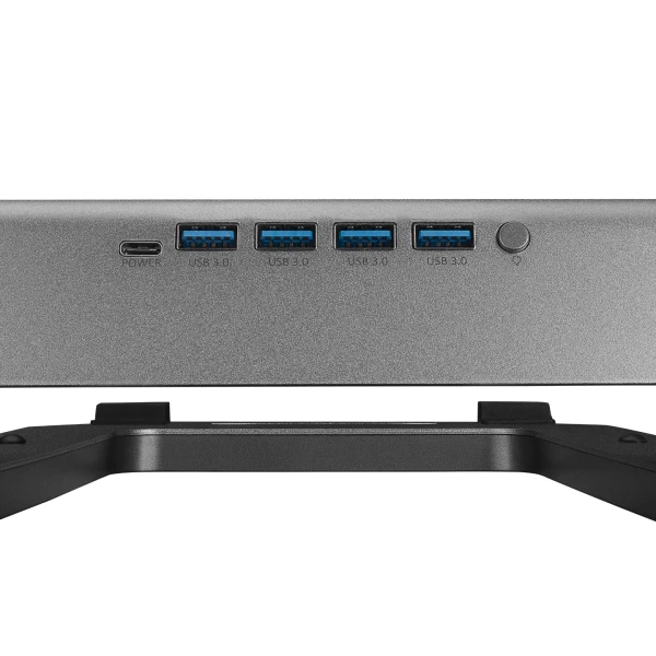 Postolje za laptop Rampage ADS-T6U RAMP RGB aluminijumsko 4 USB 3.0 HUB 36314