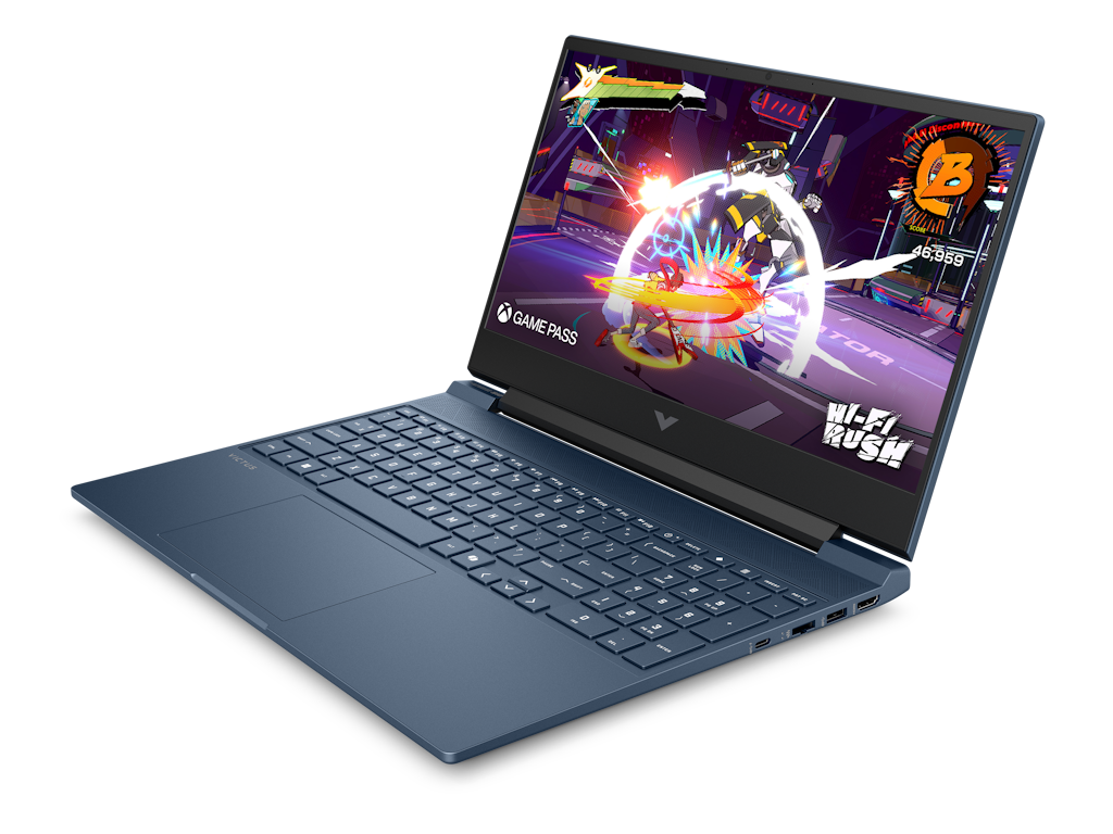 Laptop HP Victus 15-fb3002nm DOS/15.6"FHD AG144Hz/Ryzen 7-7445HS/16GB/512GB/4050 6GB/backl/3g/teget