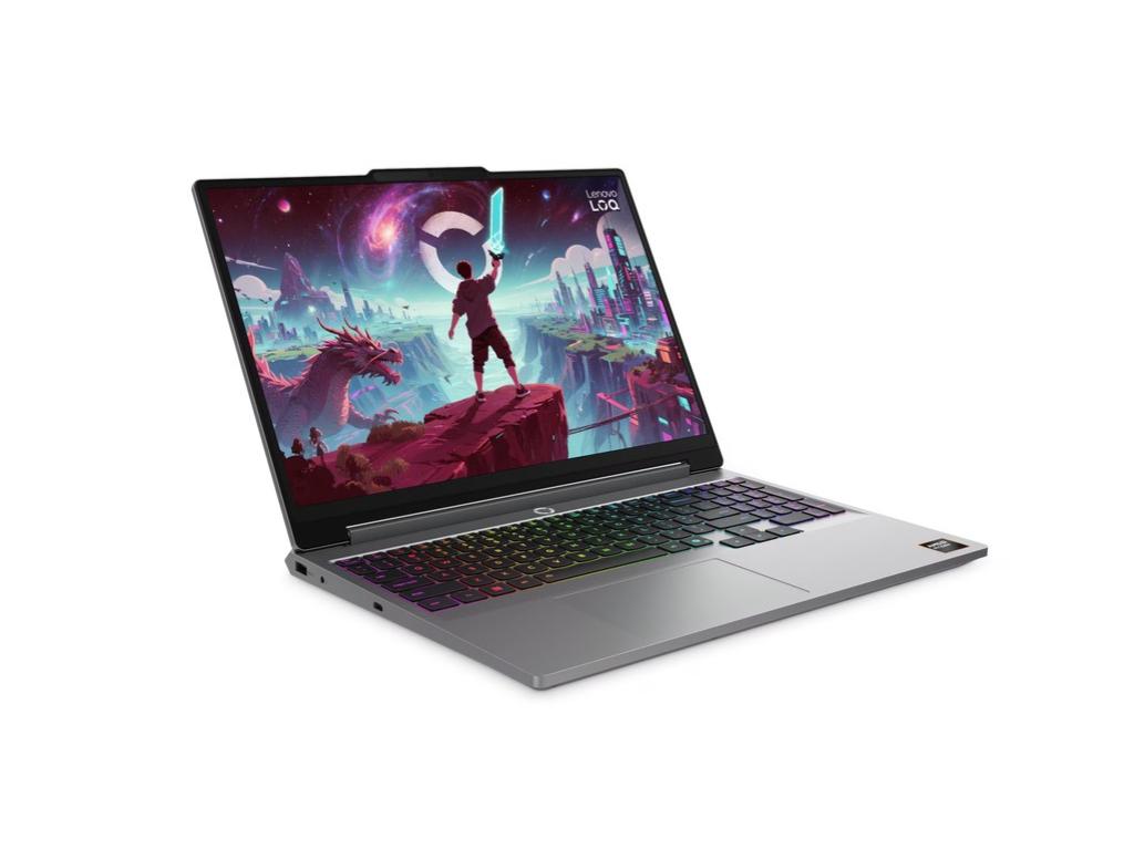 Laptop LENOVO LOQ 15AHP11 DOS/15.3" WUXGA/Ryzen 7-250/16GB/512GB/RTX5050/bklt srb/Siva