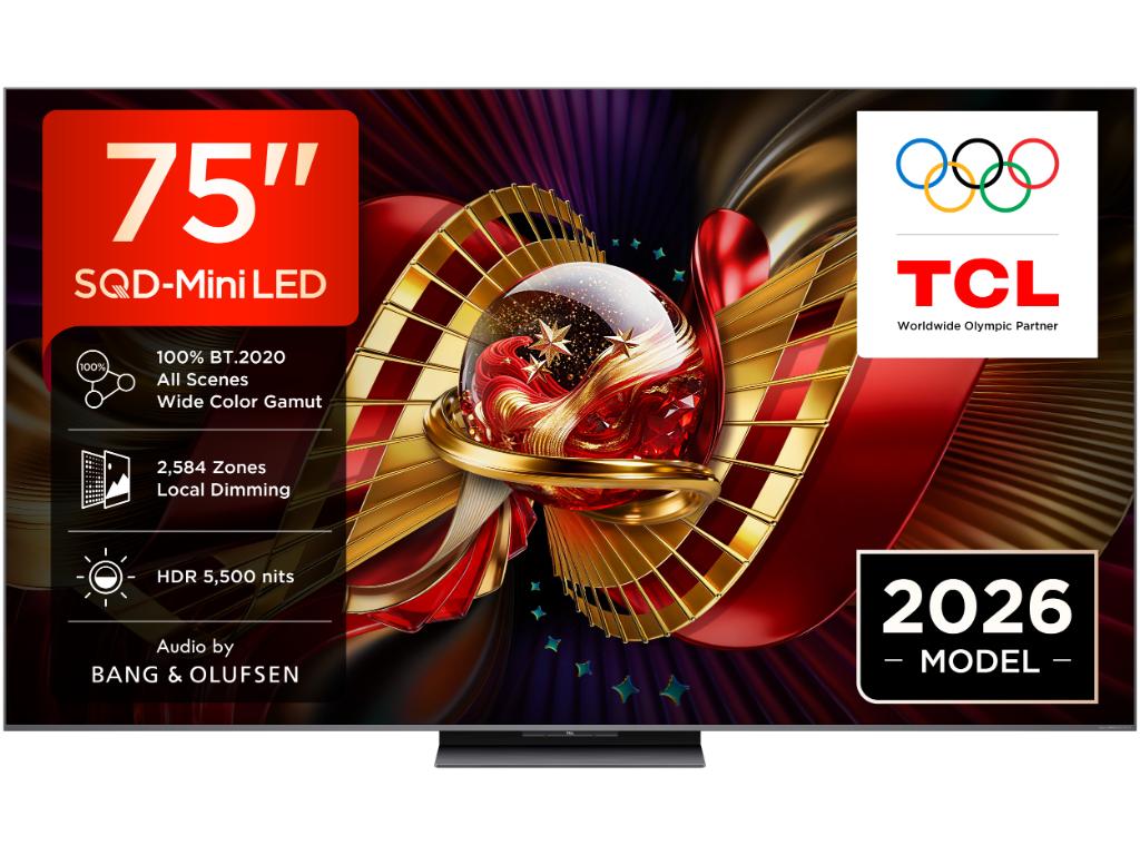 Televizor TCL 75C8L/LED/75"/4K UHD/144Hz/Google TV/crna