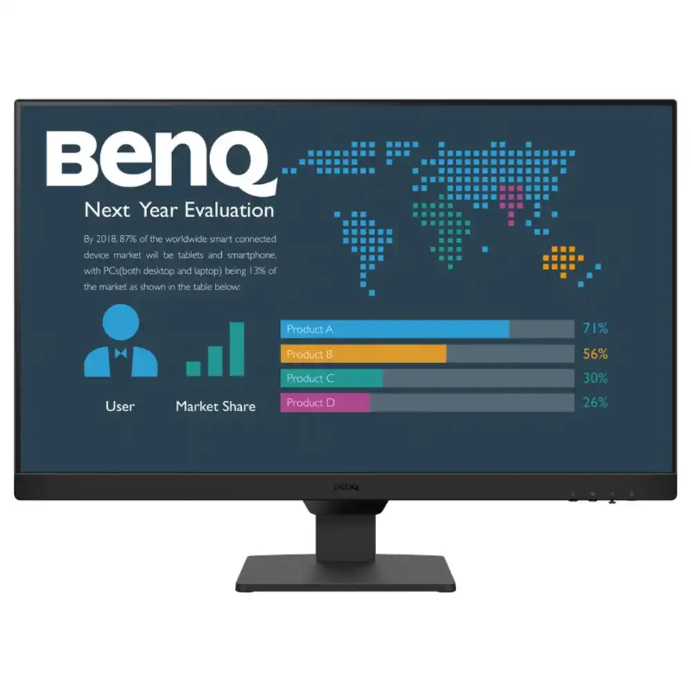 Monitor 23.8 BENQ BL2490 1920x1080/Full HD/IPS/5ms/100Hz/HDMI/DP/Zvučnici
