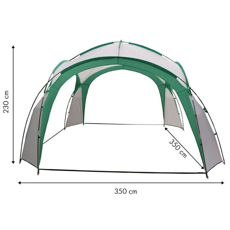 BAŠTENSKI ŠATOR ZA PIKNIK +TORBA GREEN