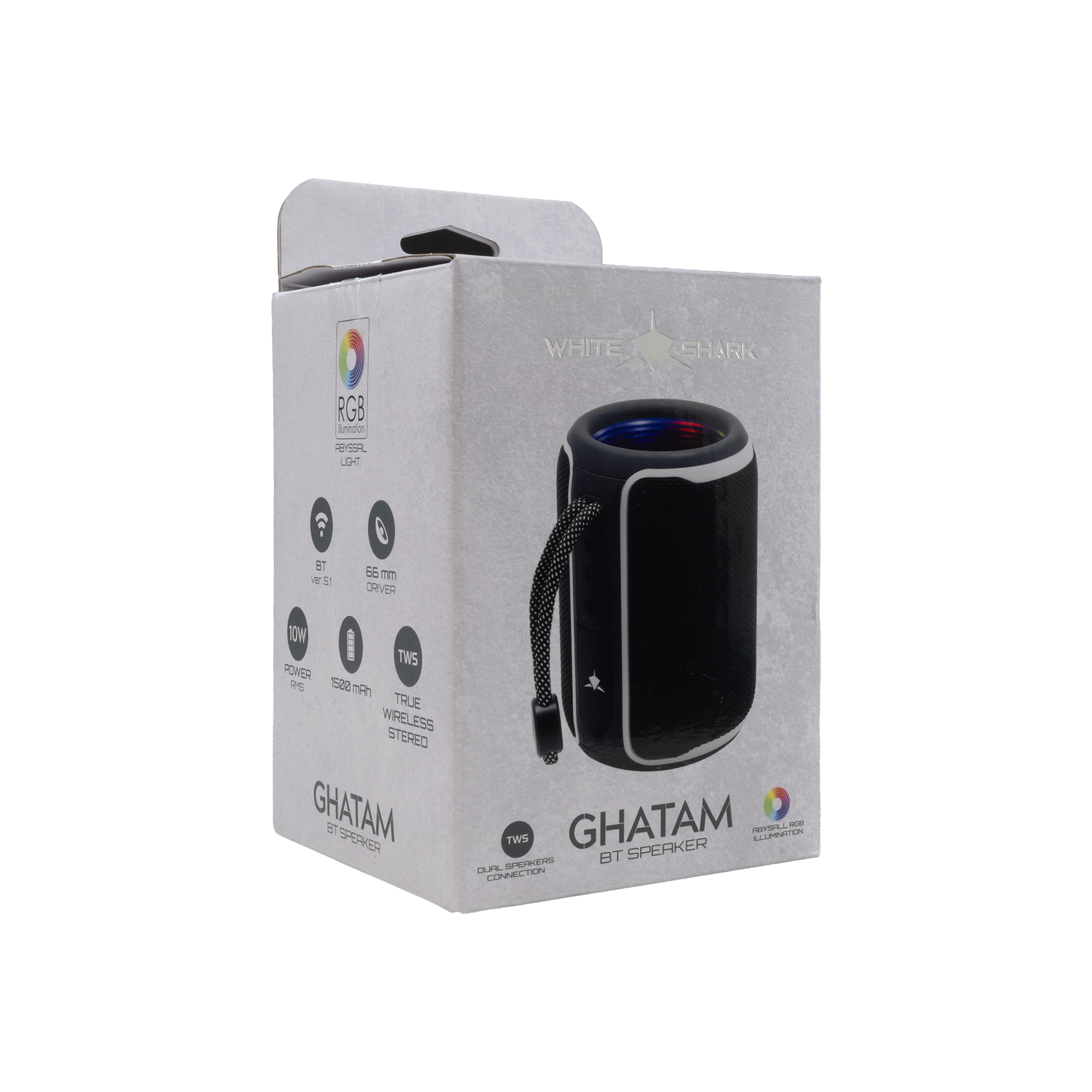 WS GBT 3007 GHATAM Black/White, Zvucnik