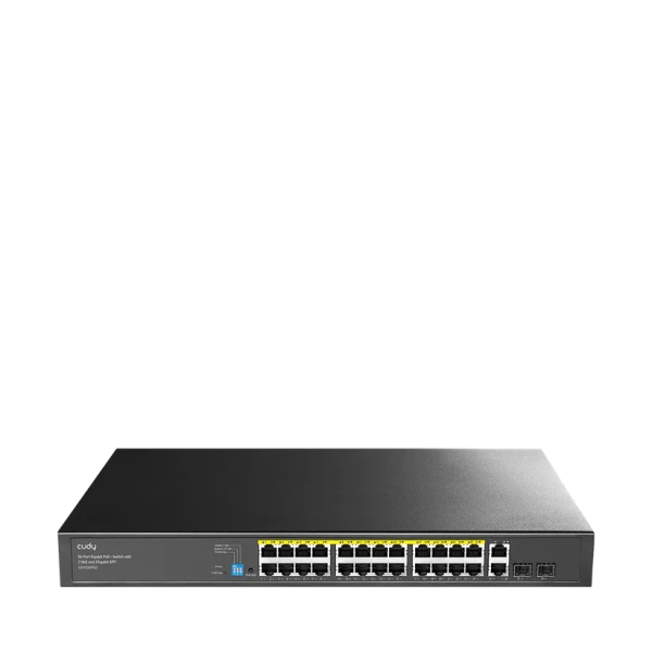 Svič 10/100/1000 24-port Cudy GS1026PS2/24 PoE+/2x Uplink/2x SFP/300W