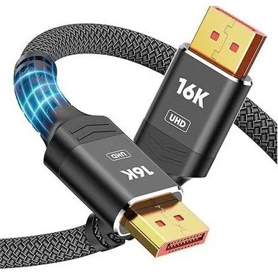 Kabl DisplayPort 2.1 M/M 16K/80Hz 2m, crni