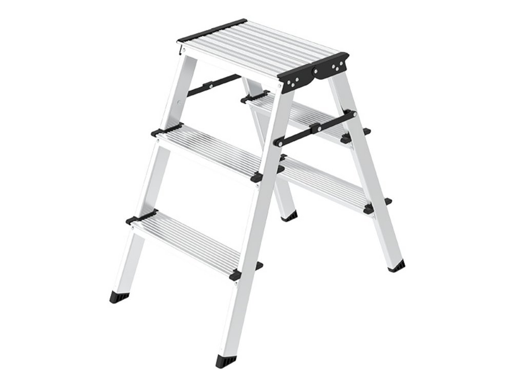 Aluminijumske stepenice sa tri stepenika Texell TSS-A424