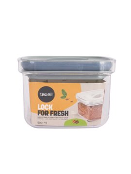Činija sa poklopcem 0,5l Lock for Fresh Texell TFC-S369