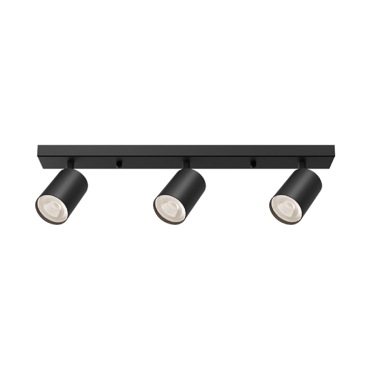 BRAYTRON crna spot lampa 3xGU10