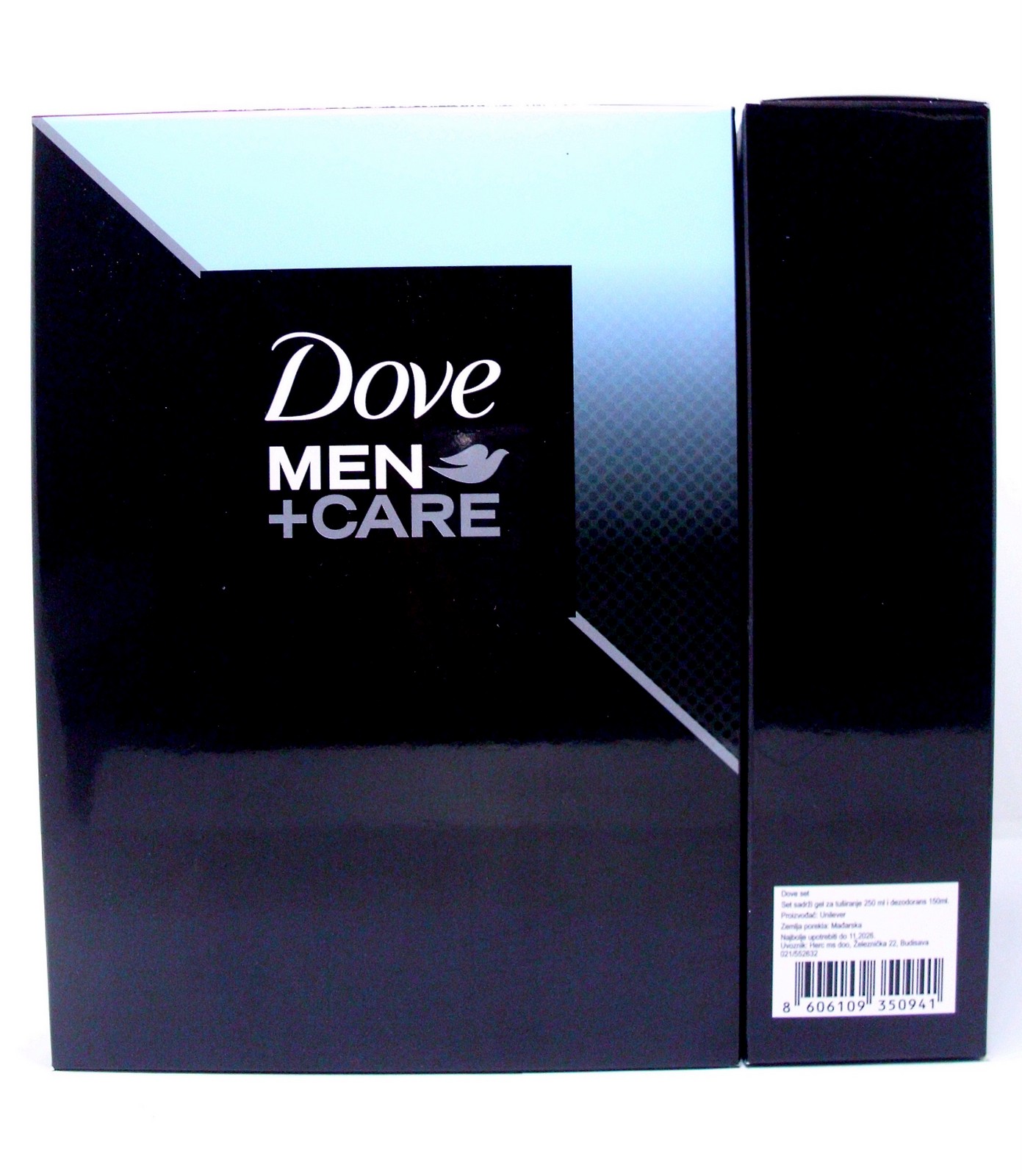 DOVE SET M (deo+dush gel+gratis pufna)