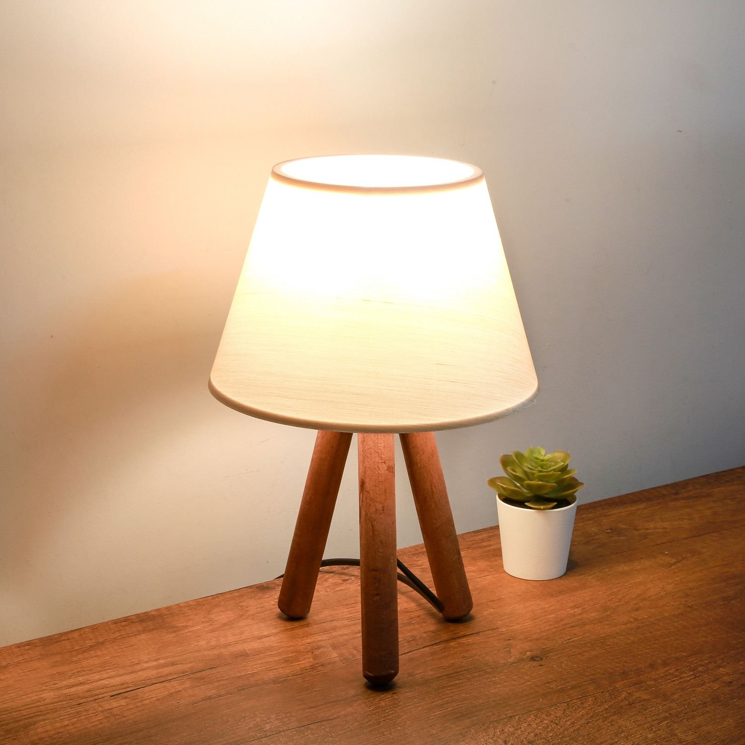 Stona lampa AYD-3170 Krem