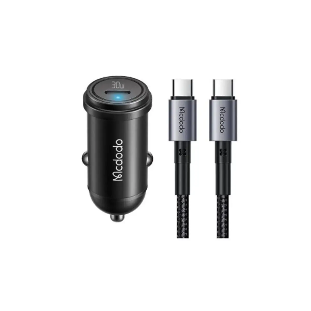 Punjač za auto MCDODO CC-7492 set USB C 30W + lightning kabl 36W 1,2m
