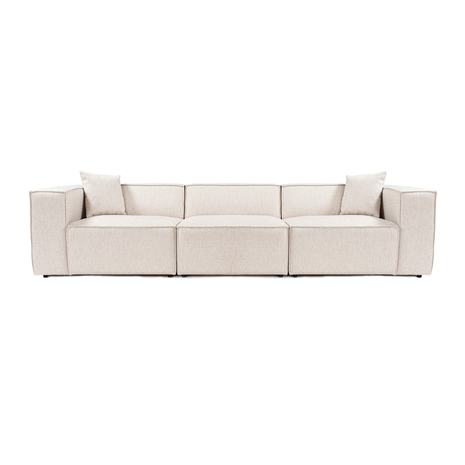 Trosed Lora 3 Seater - Svetlo braon