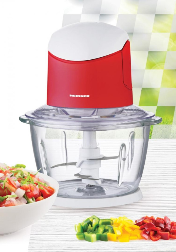 Seckalica HEINNER HMC-K500WHR 500W/staklena posuda,2noža