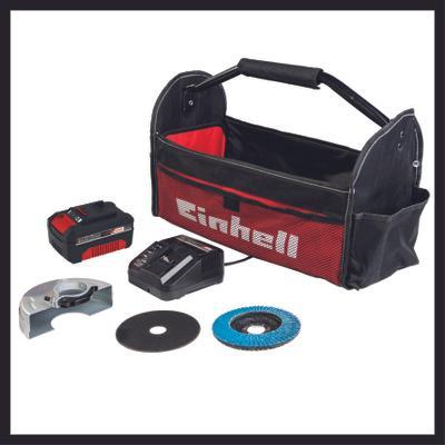 EINHELL Akumulatorska ugaona brusilica TE-AG 18/115 Li (1x4,0Ah)