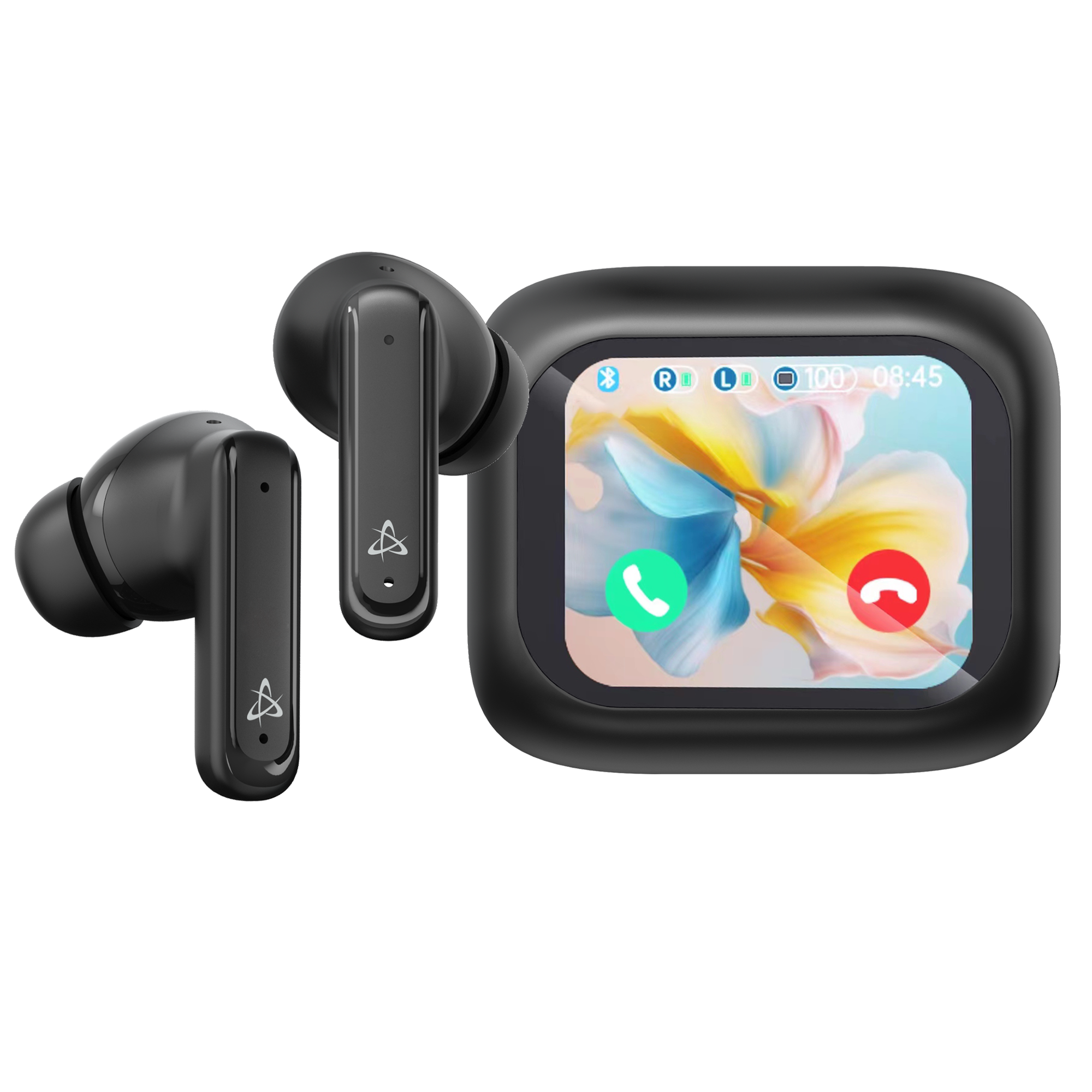 S BOX EB TWS08 Black, ANC Touch Display