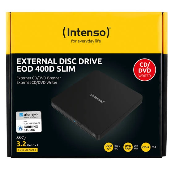 CD DVD-RW Intenso EOD 400D eksterni crni