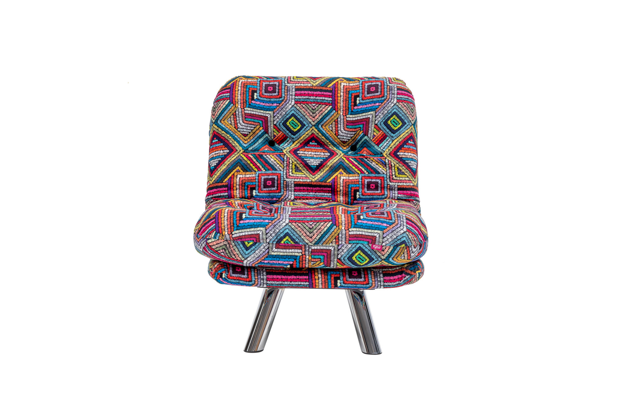 Fotelja na razvlačenje Misa Small Solo - Patchwork Višebojna