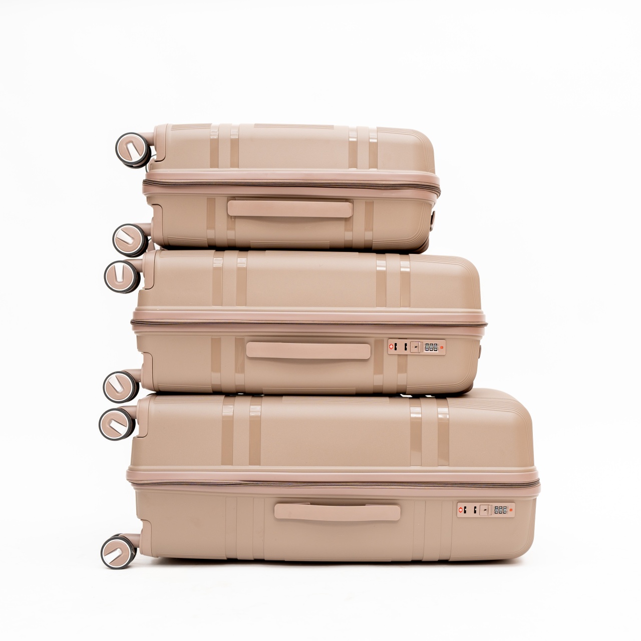 SET KOFERA VOYAGE 3/1 SOFT PINK