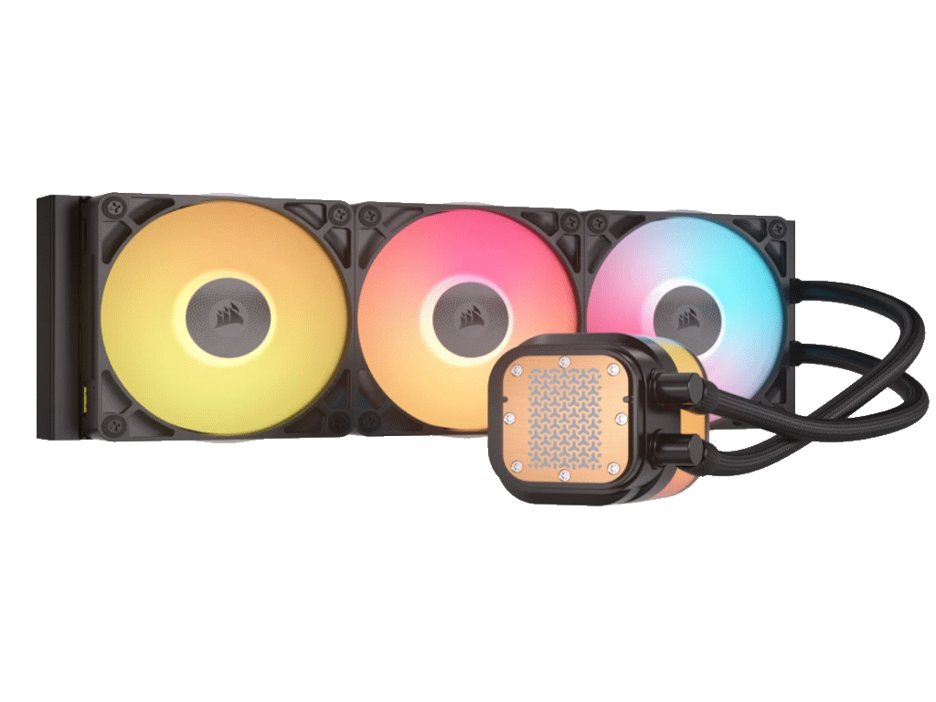 Kuler CORSAIR iCUE LINK TITAN 360 RX LCD/AIO/360mm/vodeno hladenje/crna
