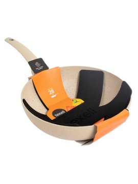 Tiganj Wok 28cm Stone Line Texell TPSL-W28