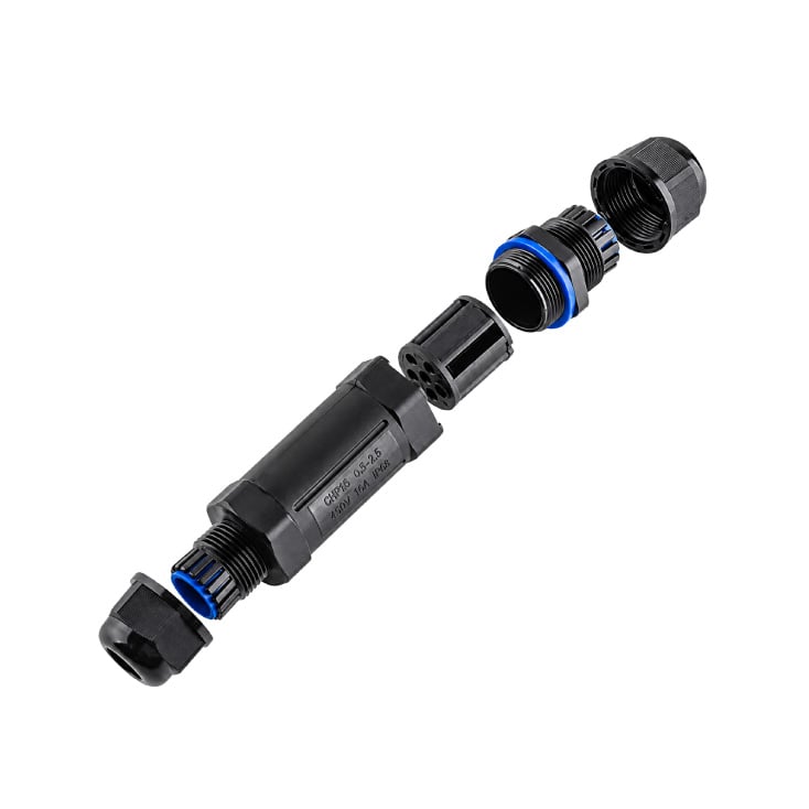 Kablovska I spojnica 3P, 250V/16A, 0.5-2.5mm2 IP68