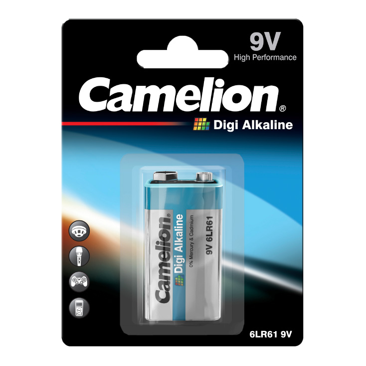 Camelion alkalna baterija 9V