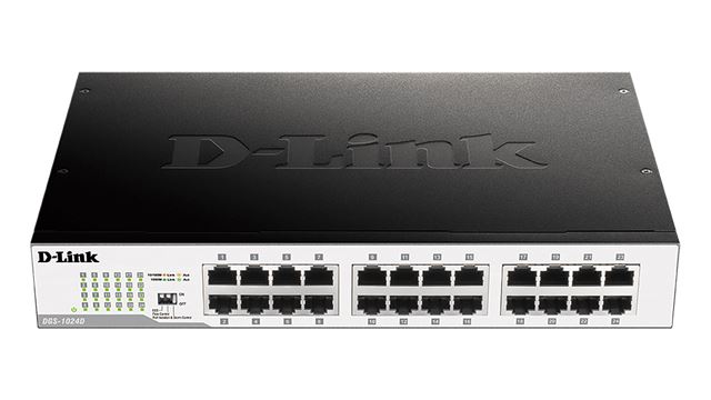 D-Link Switch 24‑Port Gb neupravljiv Desktop DGS-1024D/E