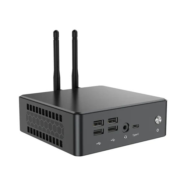 Mini PC Zeus MPI12 Intel i5-1235U 10C 4.4 GHz/DDR4 16GB/M.2 512GB/LAN/Dual WiFi/BT/HDMI/DP/USB C