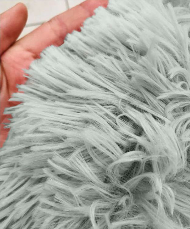 Plisani krevet za kucne ljubimce 80cm svetlo siva