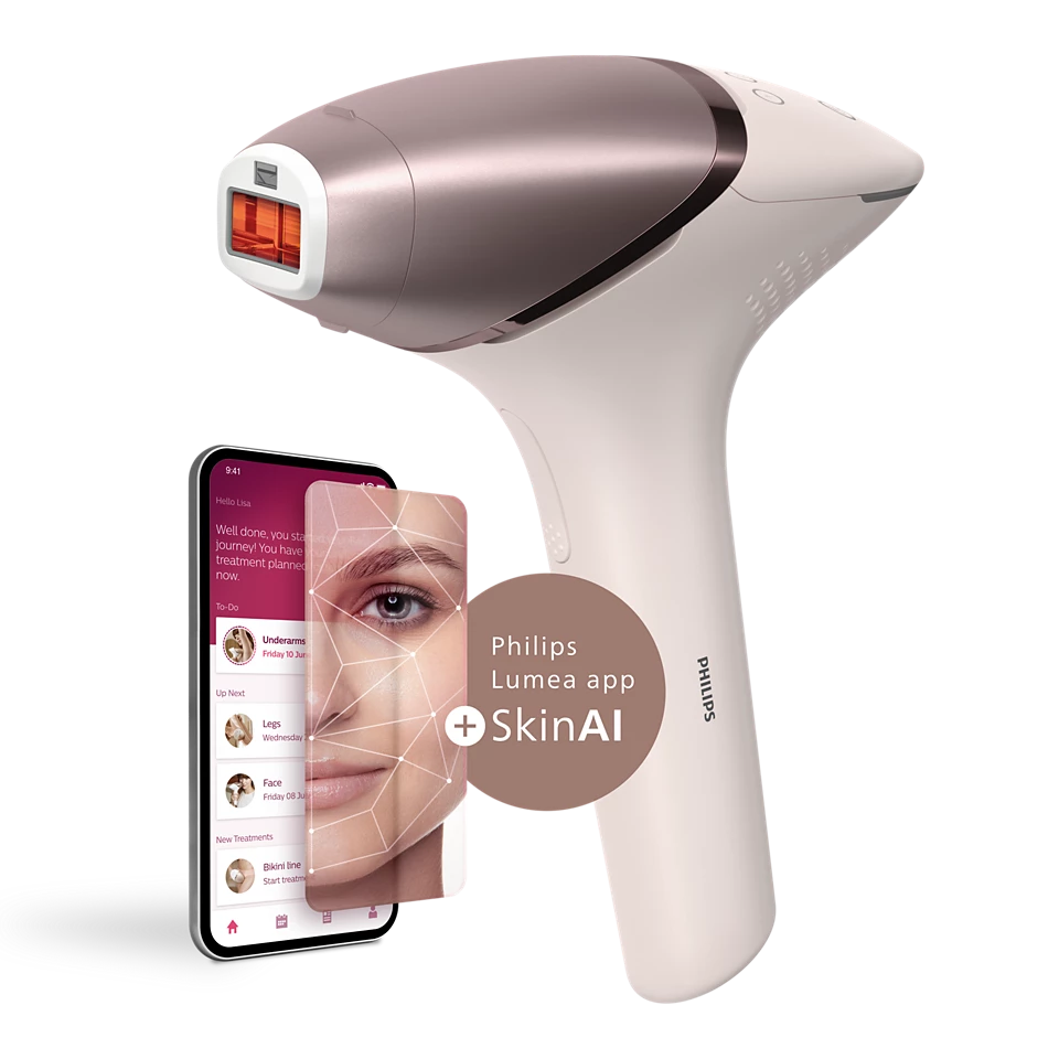 Philips Lumea IPL 9900 Series IPL uređaj za uklanjanje dlačica SenseIQ BRI977/00