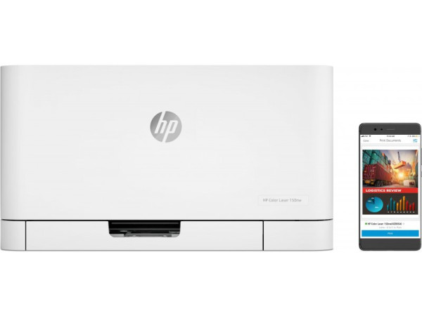 Štampač HP Color LaserJet 150nw 600x600dpi 18/4ppm 64MB LAN/Wireless 4ZB95A