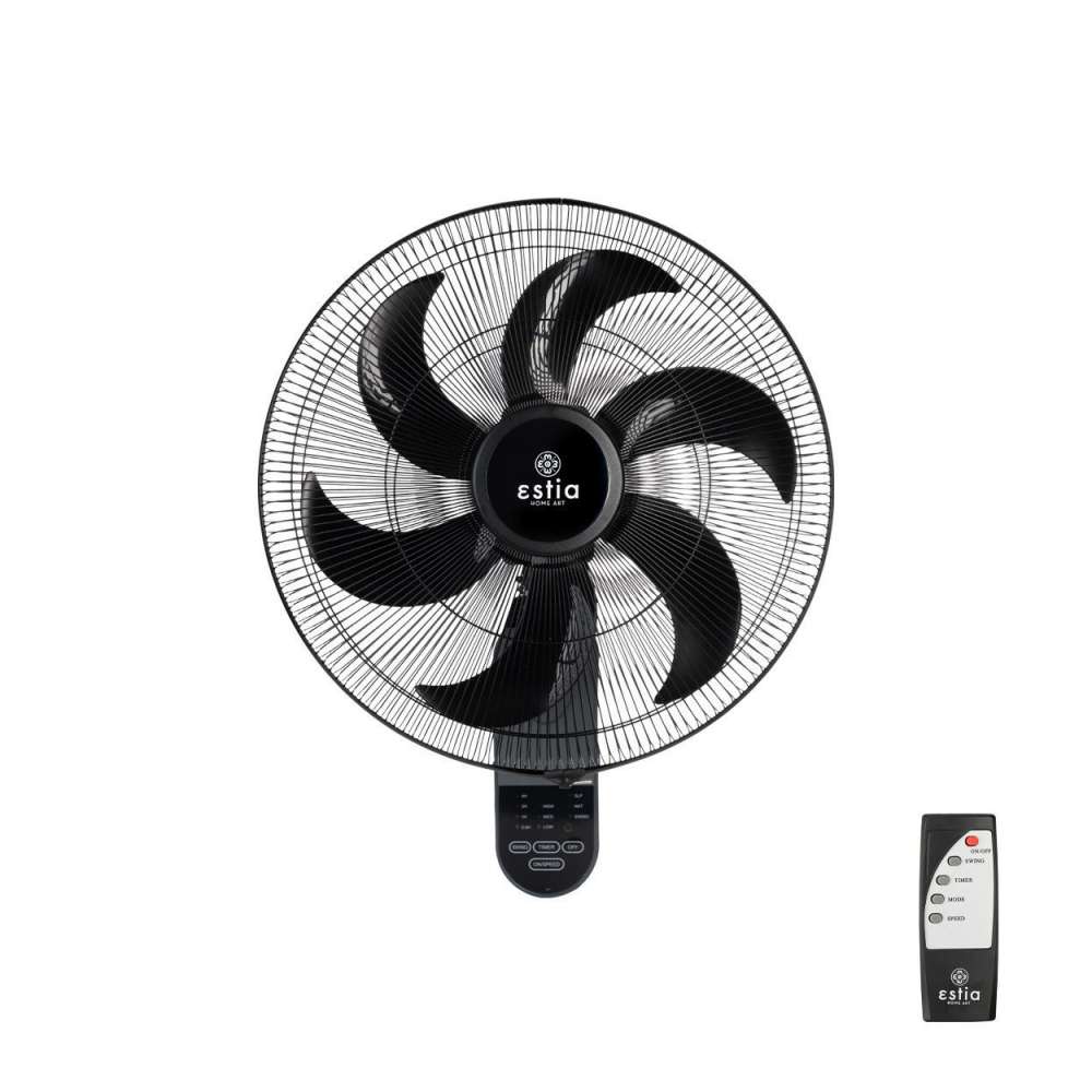 ESTIA ES06-21177 ZIDNI VENTILATOR 45CM AC MOTOR I TAJMER 75W