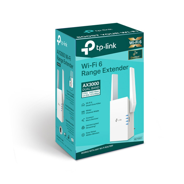 LAN Range extender TP-Link RE705X AX3000 Mesh
