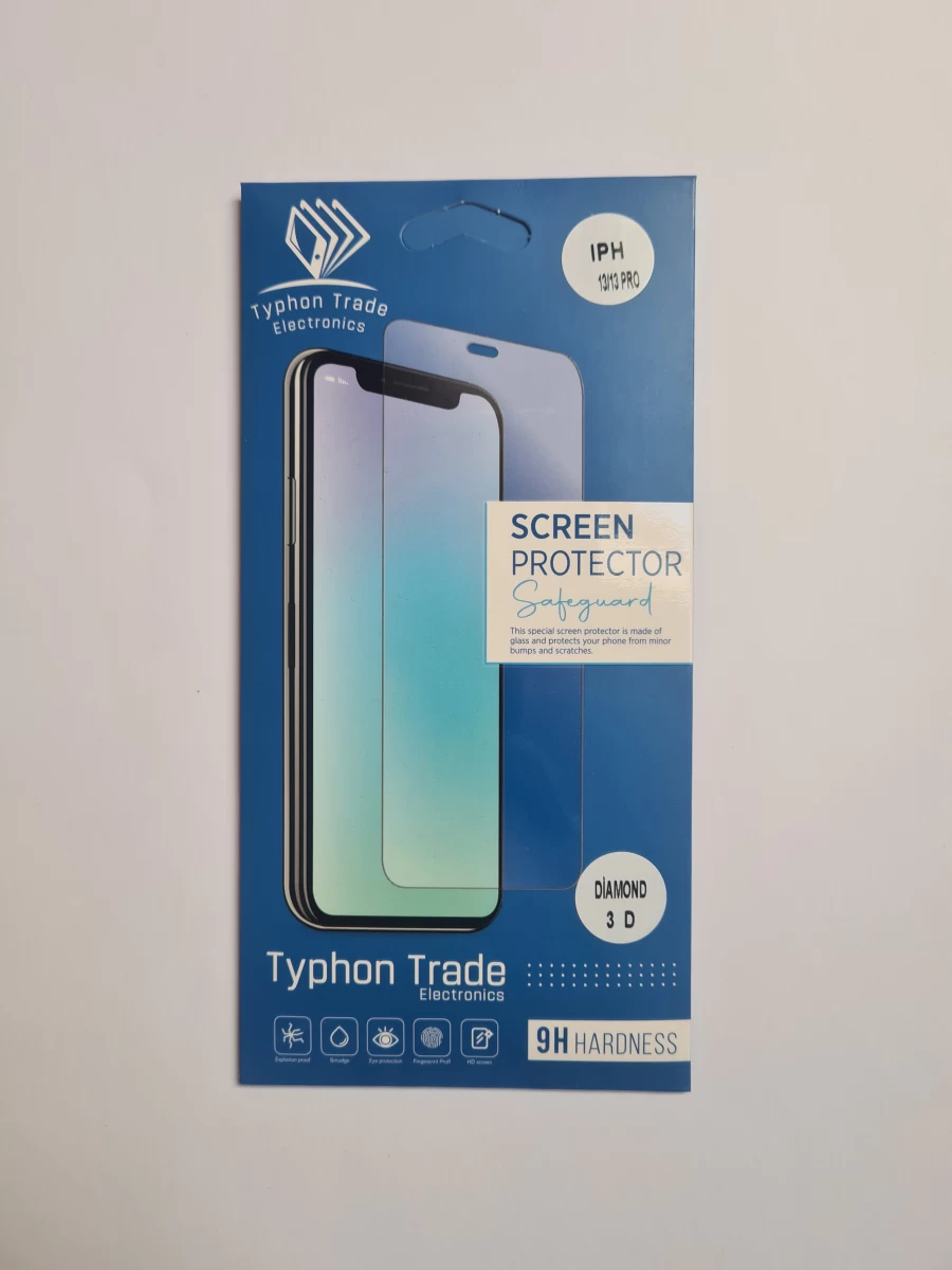 iPhone 13/13 Pro Diamond 3D Fullcover Antistatic zaštitno staklo