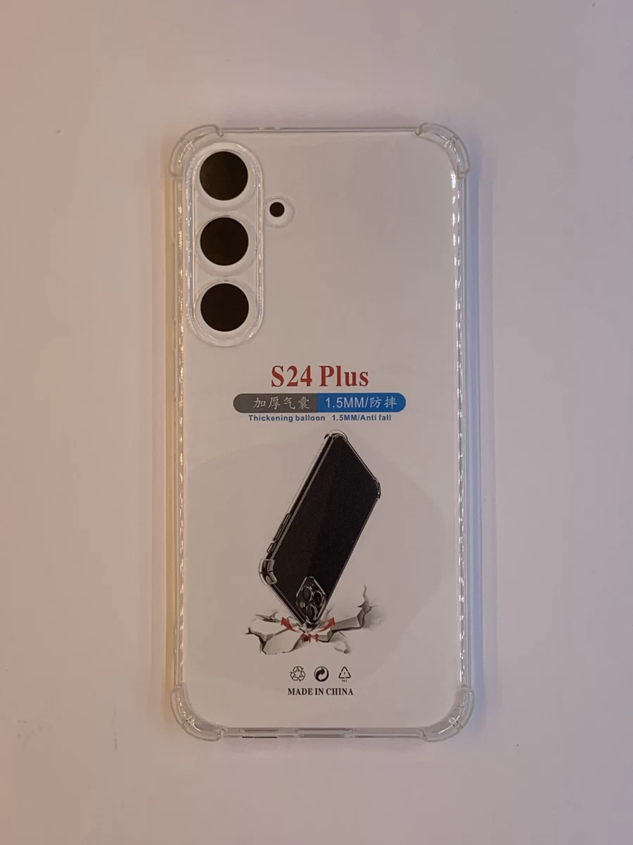 Samsung S24+ transparent sa ojačanim ivicama