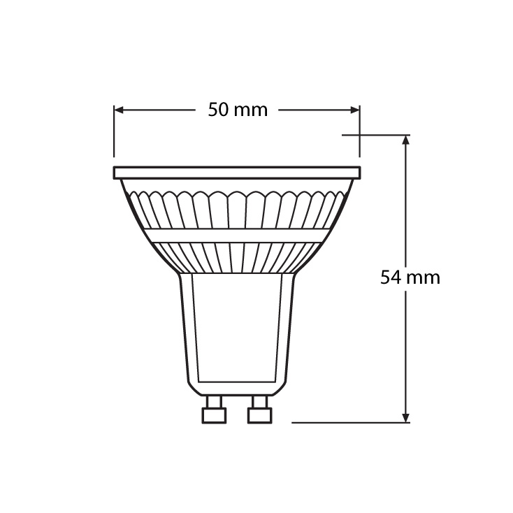 LED sijalica 3000K 6.9W GU10 120° OSRAM VAL