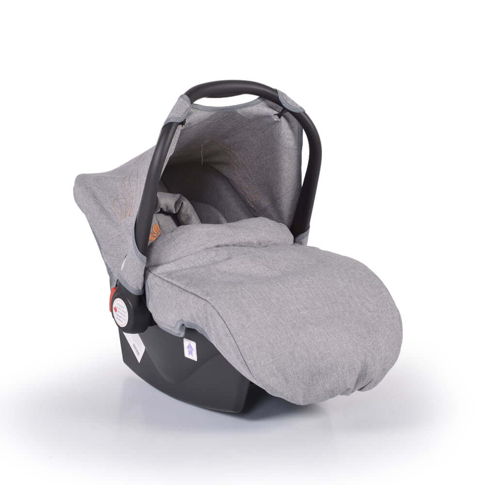 CANGAROO Kolica za Bebe Elada 3u1 Siva